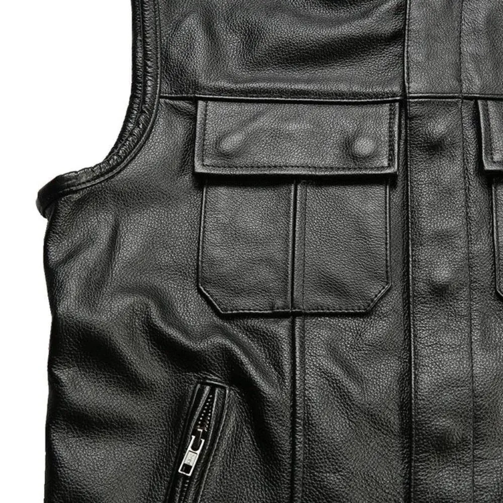 Harley-Davidson Motorcycle Leather Vest