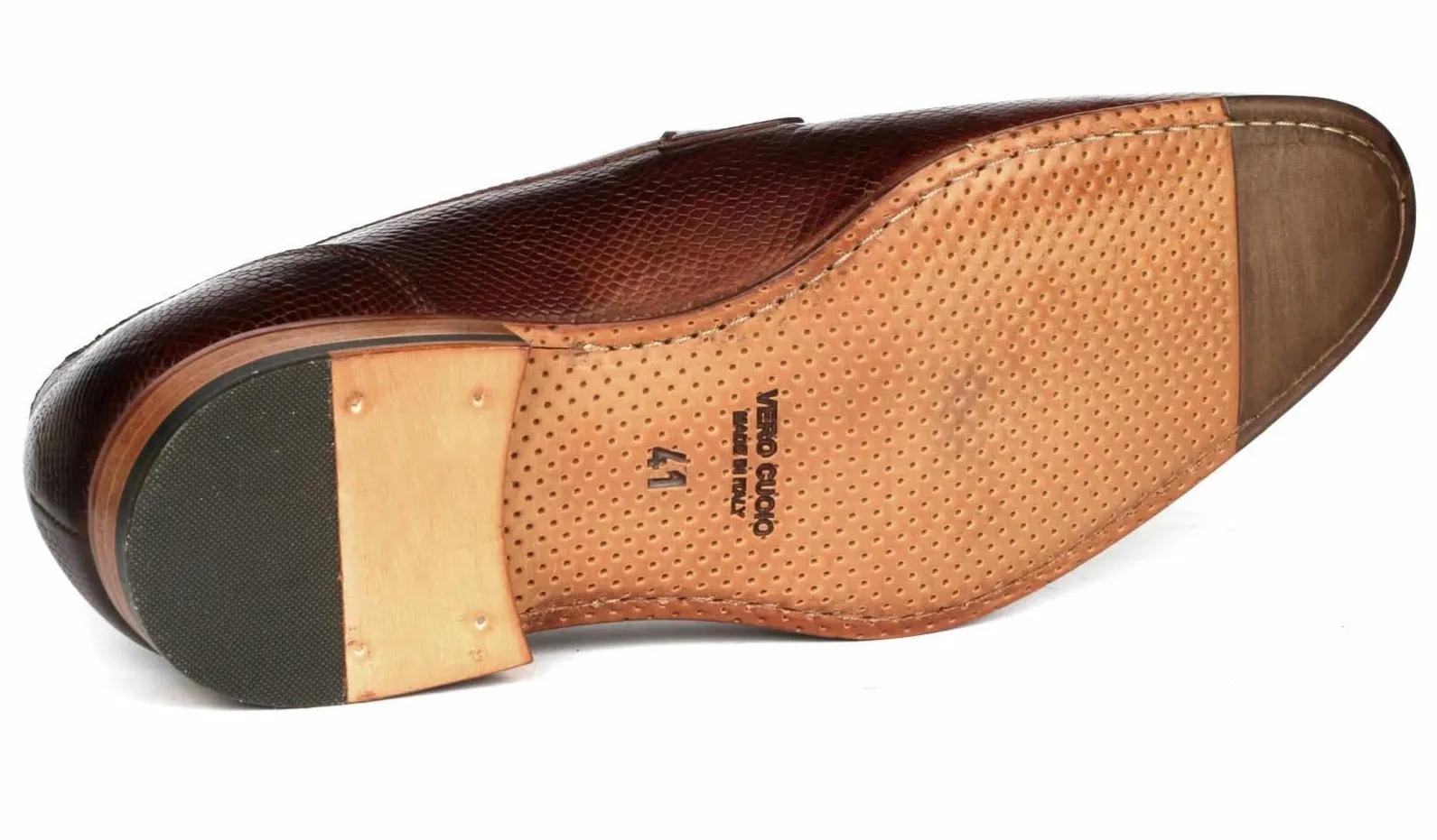 Harrison Loafer Brown Snakeskin