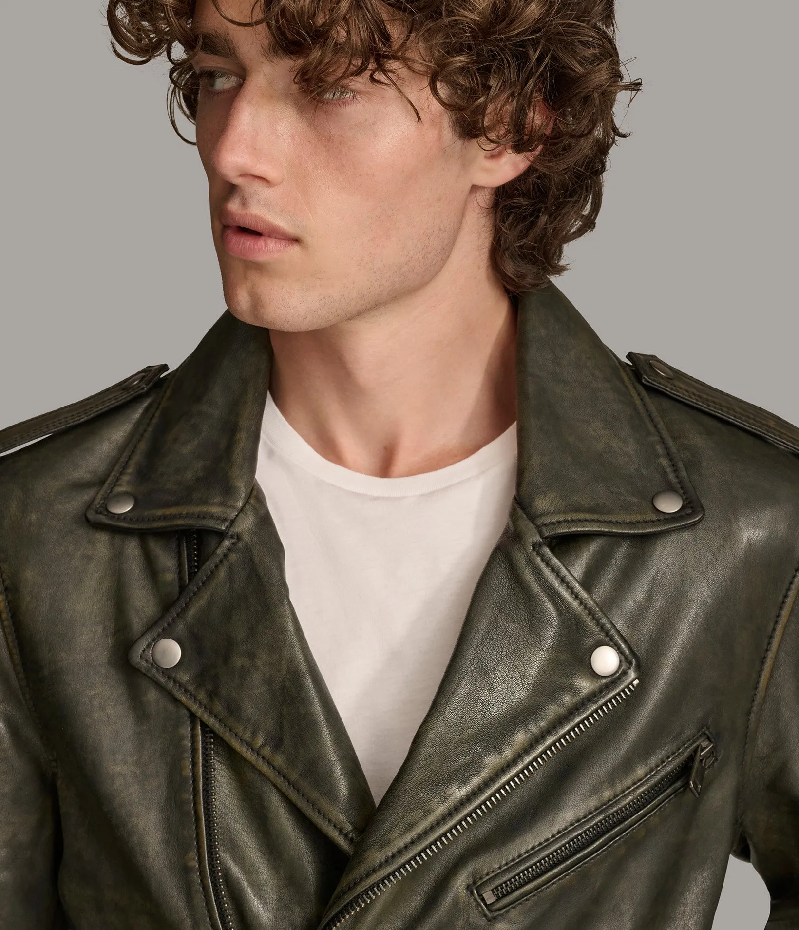 Hayes Asymmetric Moto Jacket