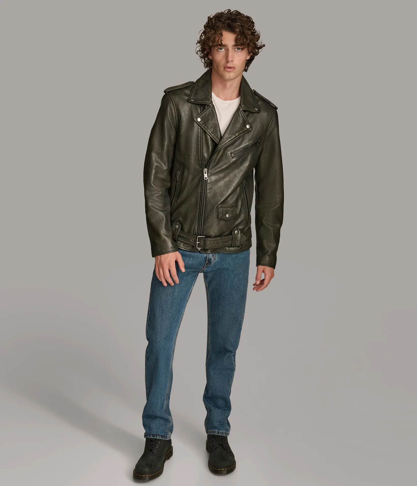 Hayes Asymmetric Moto Jacket