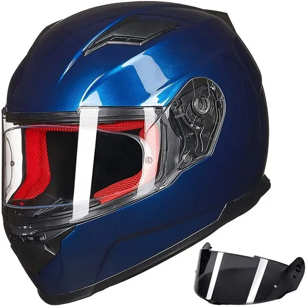 ILM Full Face Motorcycle Helmet Model 817