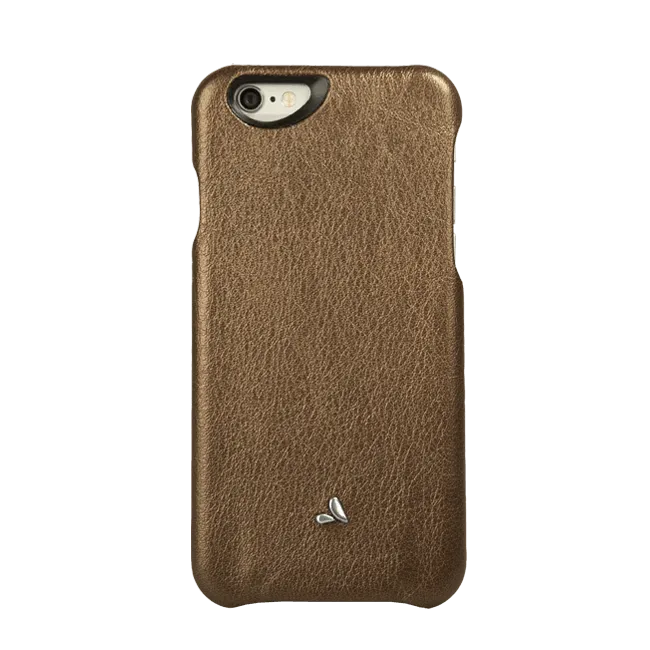 iPhone 6/6s Plus Leather Case - Vintage Metallic Grip