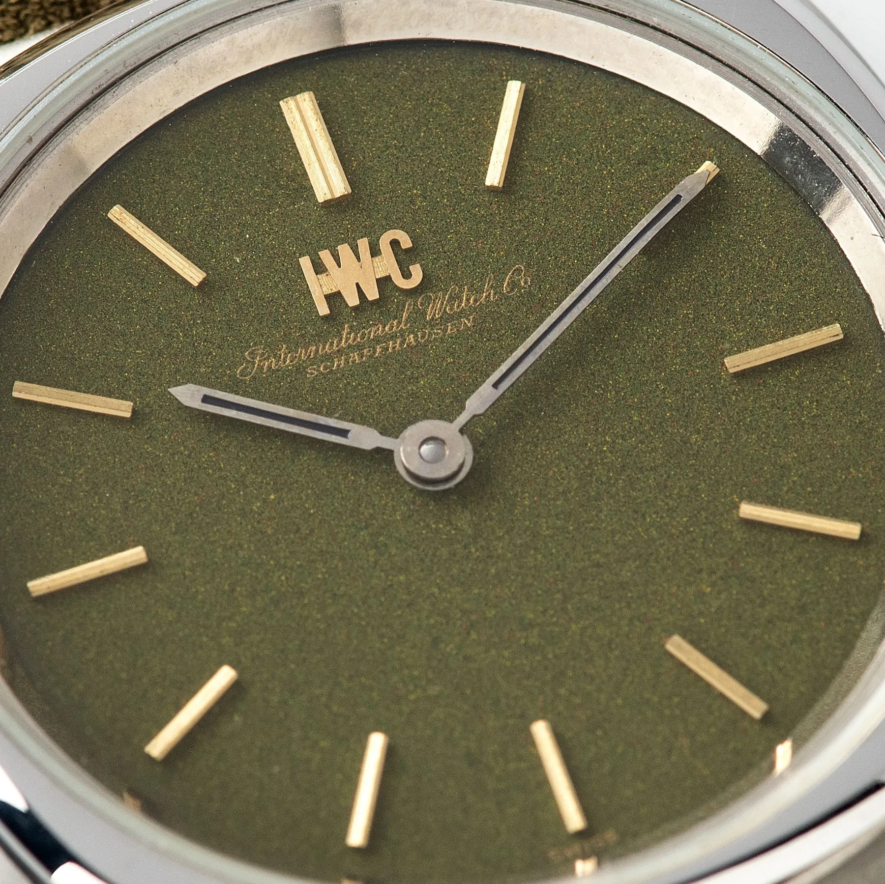 IWC Steel Dress Watch Colour Change Dial