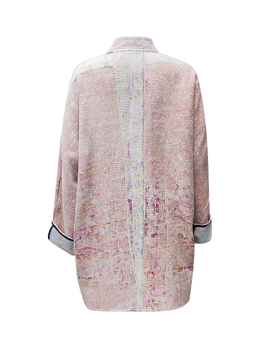 kantha vintage long jacket kantha