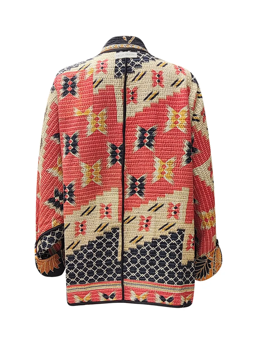 kantha vintage short jacket dravin