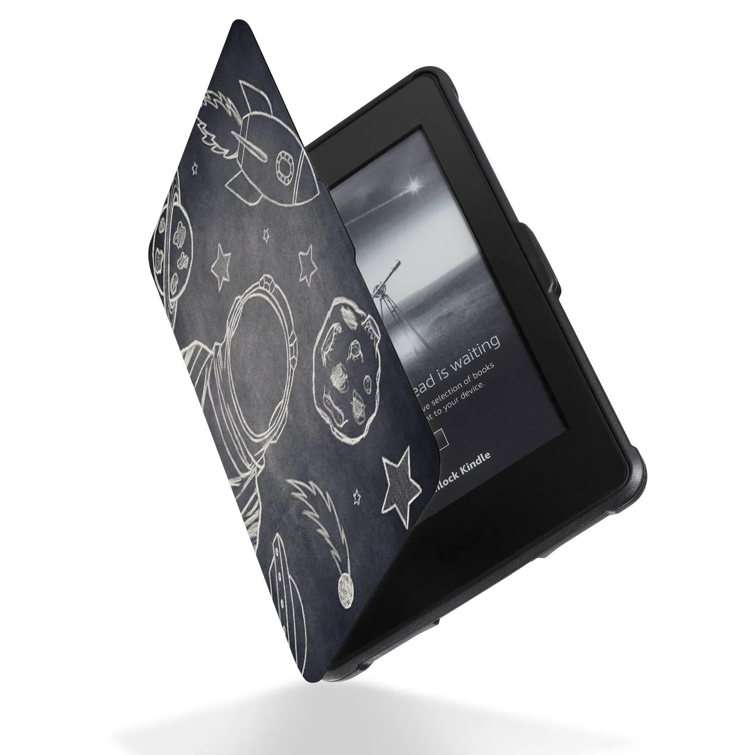 Kindle Case - Astronaut Space