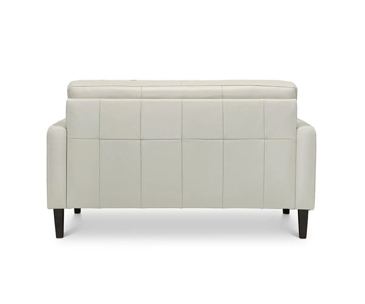 Laura Leather Loveseat