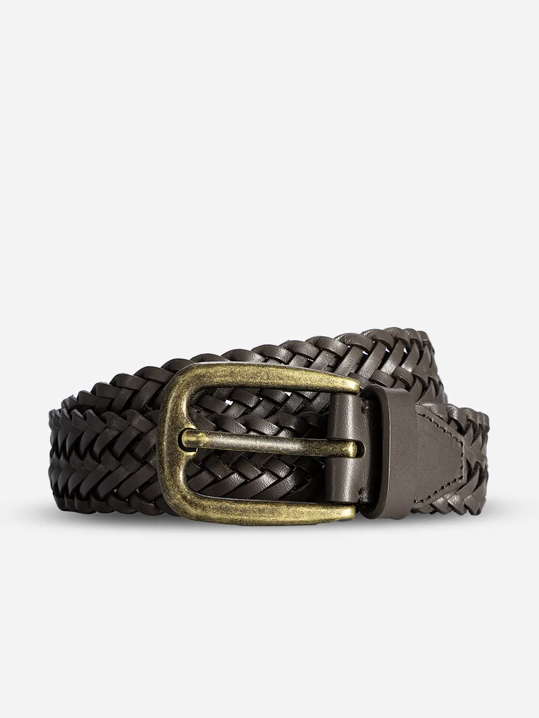 Leather Weave Belt