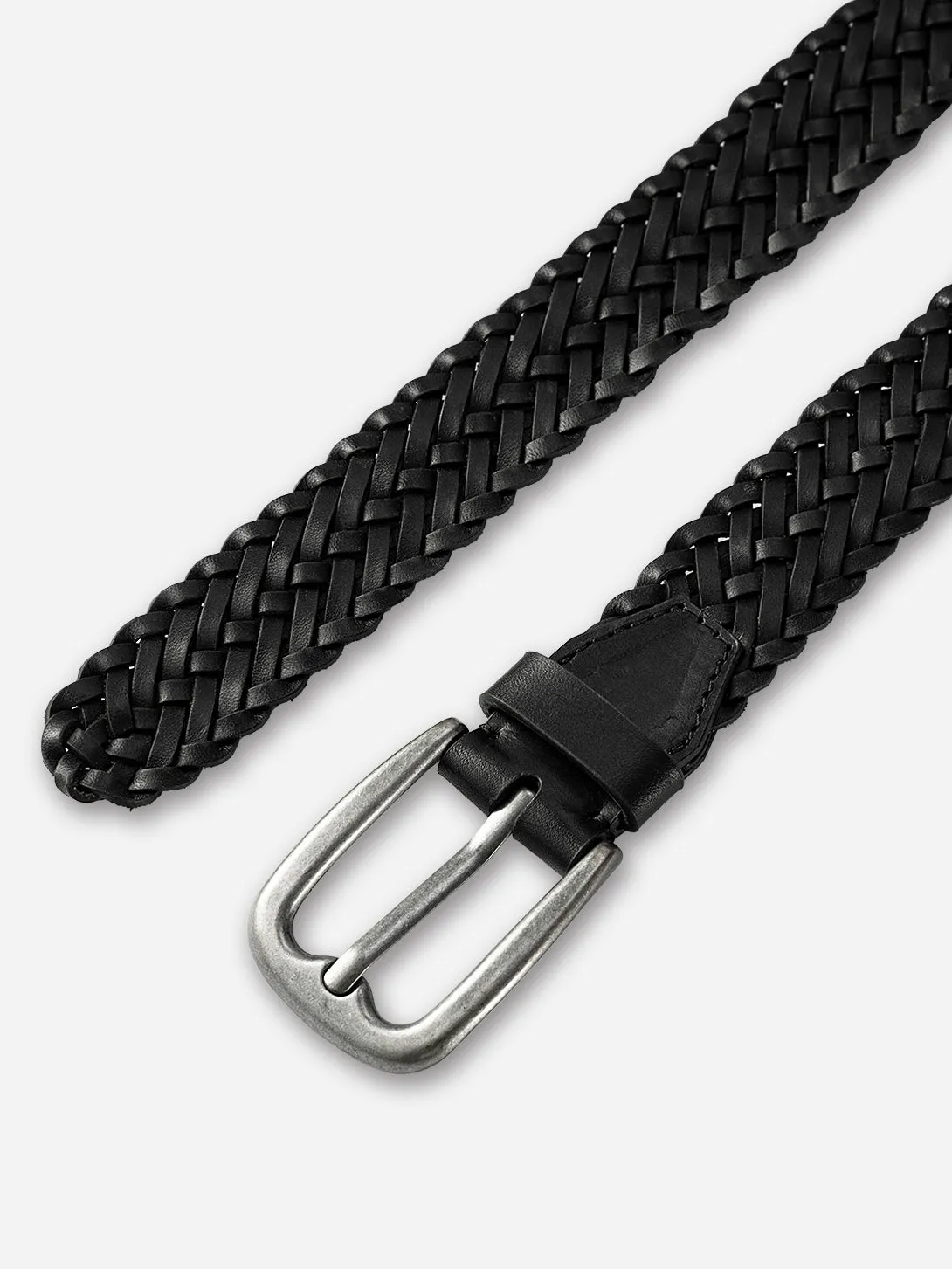 Leather Weave Belt