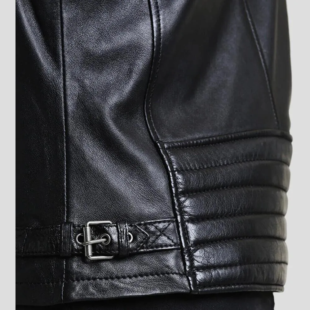 Lester Black Racer Leather Jacket