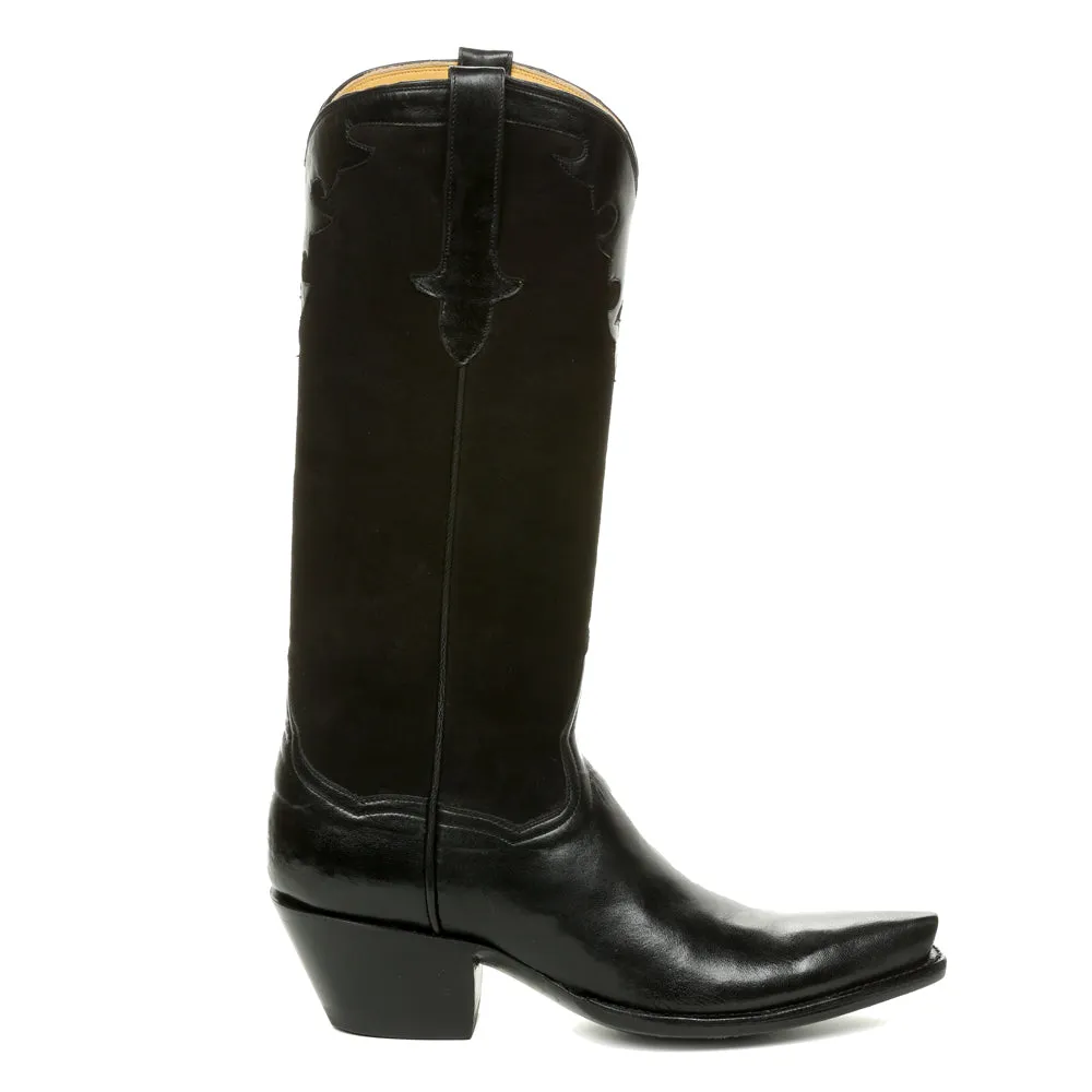 Little Black/Brown Boot 14"