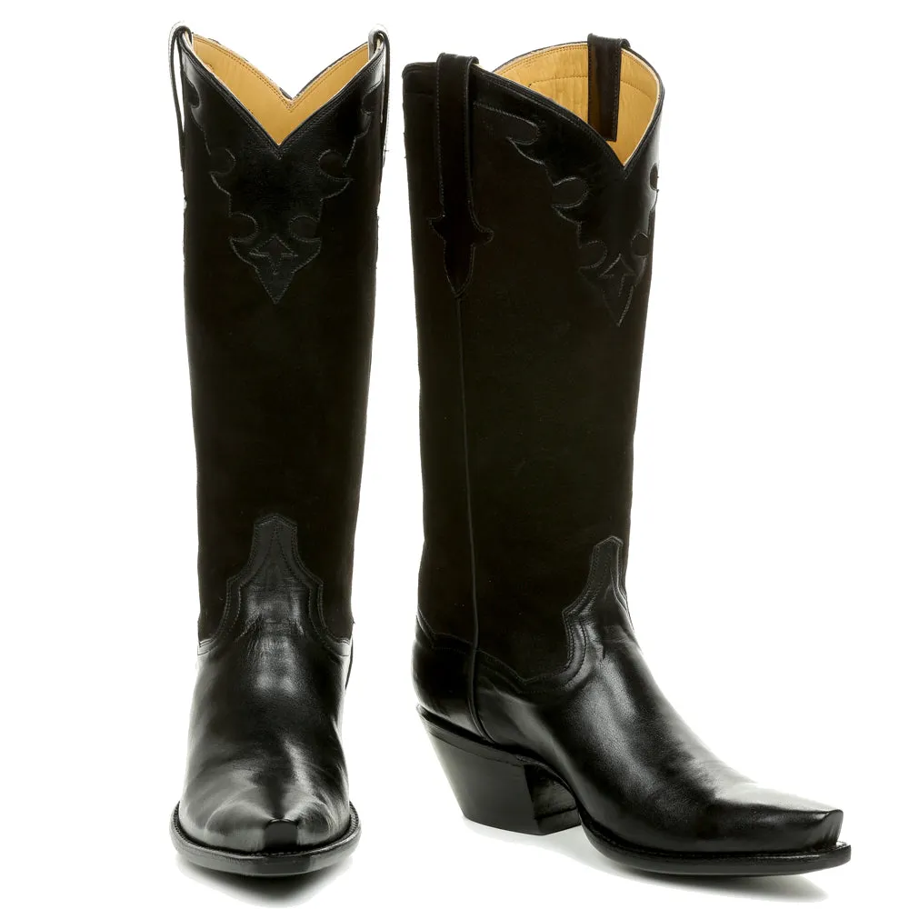 Little Black/Brown Boot 14"