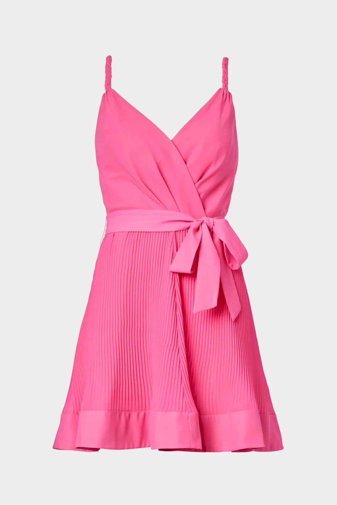 Livy Pleated Mini Dress