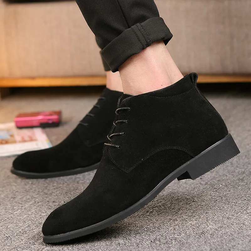 Men's Fashion Suede Leather Boots