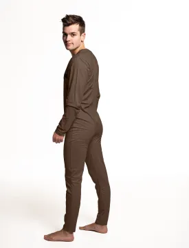 Mens Onesie - Brown