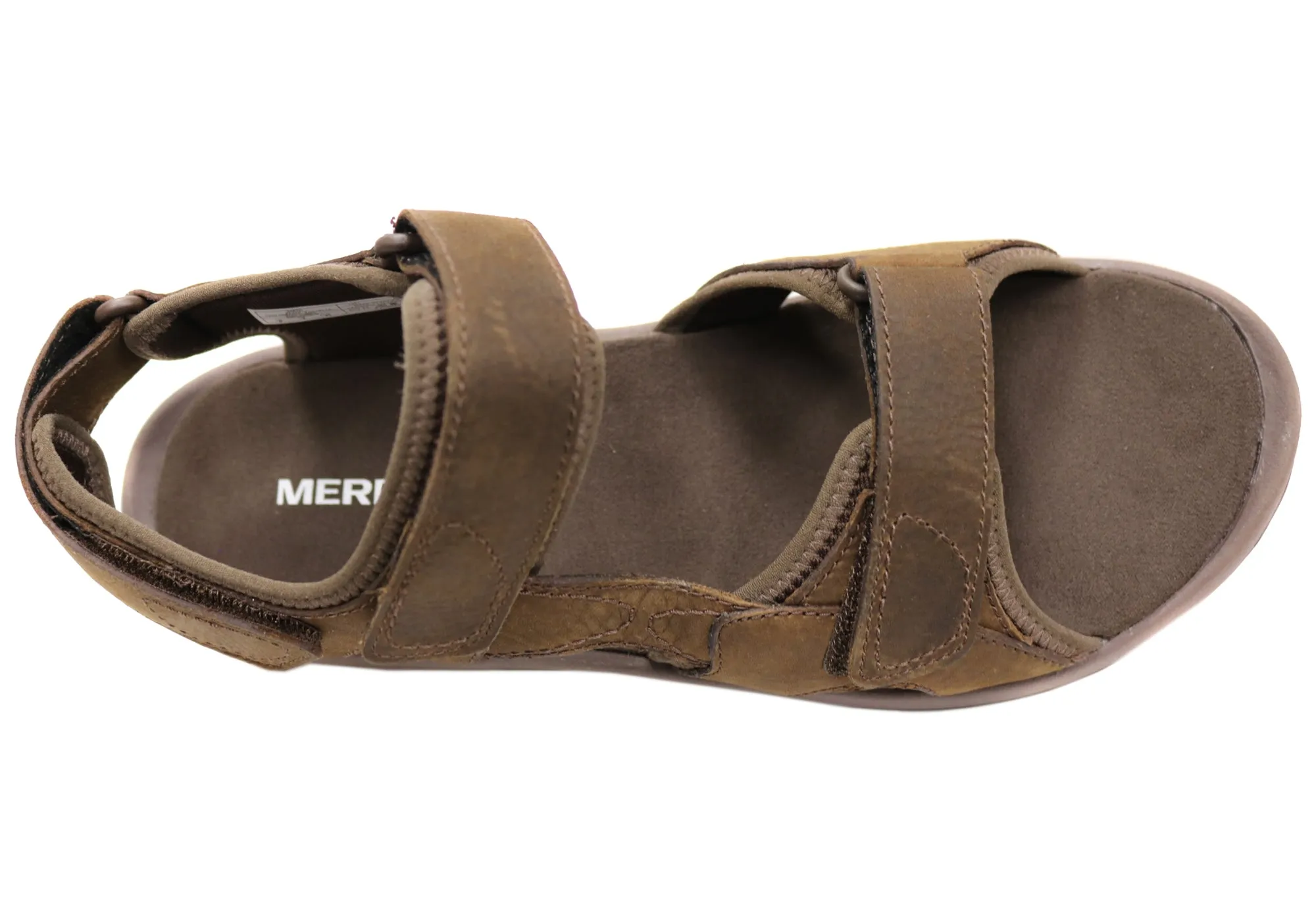 Merrell Mens Sandspur 2 Convert Comfortable Adjustable Leather Sandals