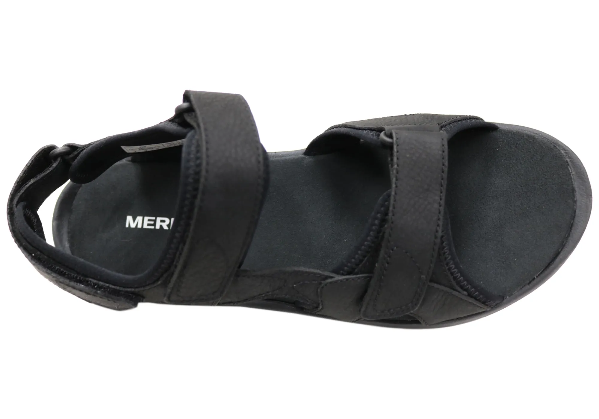 Merrell Mens Sandspur 2 Convert Comfortable Adjustable Leather Sandals