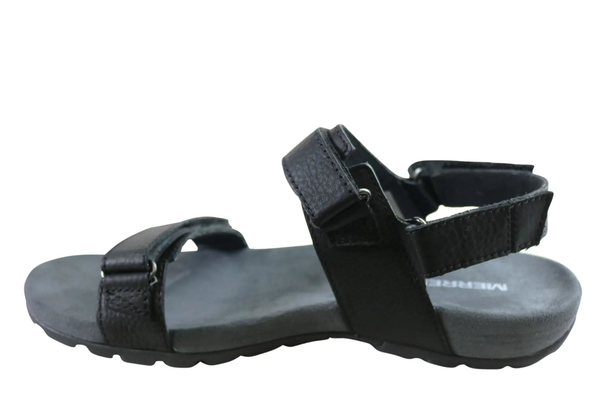 Merrell Mens Sandspur Backstrap Leather Sandals With Adjustable Straps