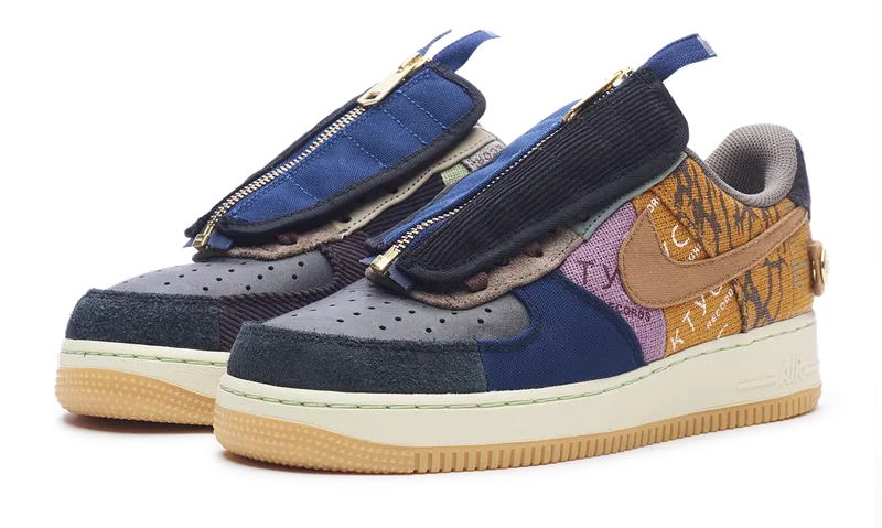 Nike Air Force 1 Low x Travis Scott Cactus Jack (CN2405-900) Men's Size 5-13