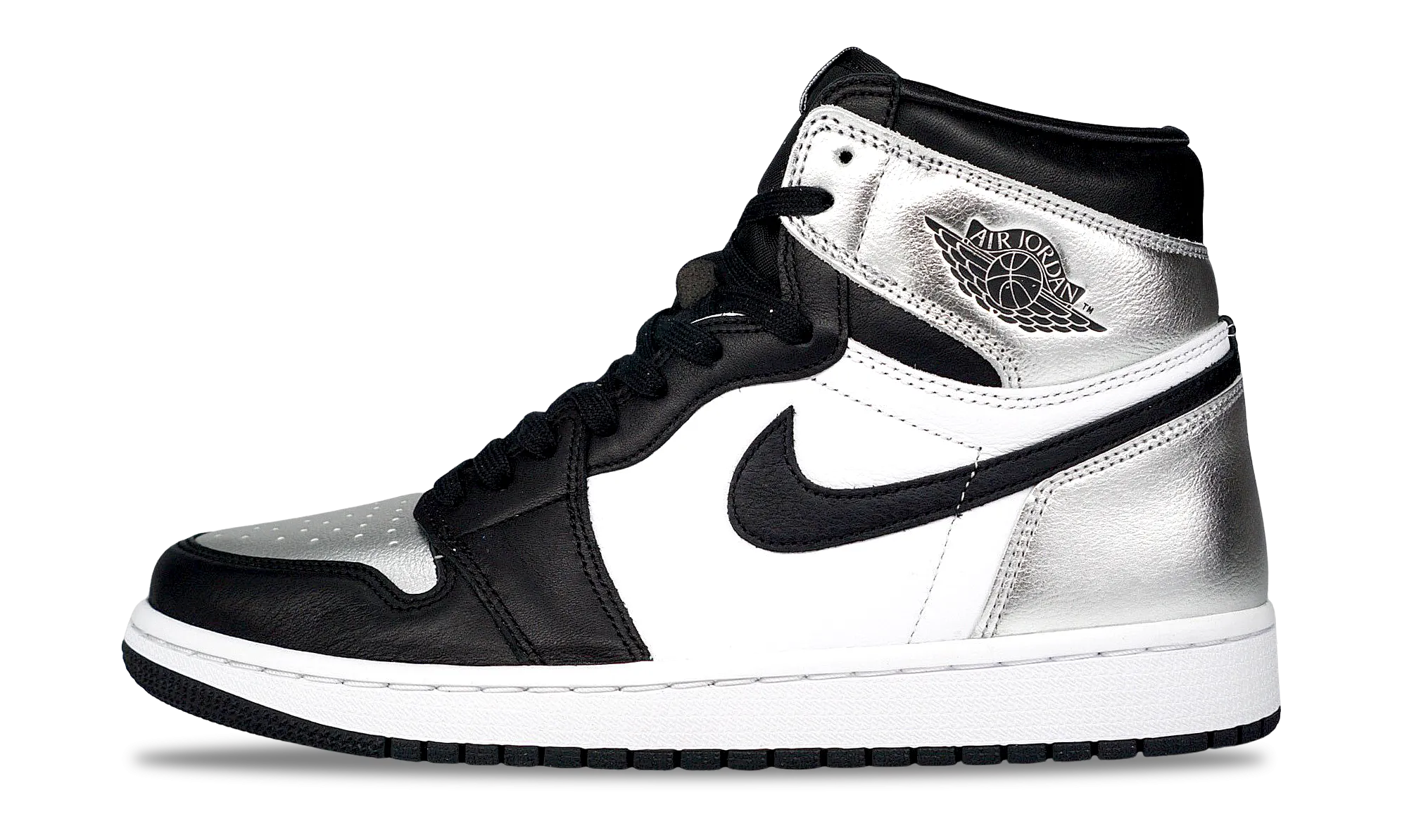 Nike Jordan 1 Retro High OG Silver Toe 2021 (CD0461-001) Women's Size 6-12