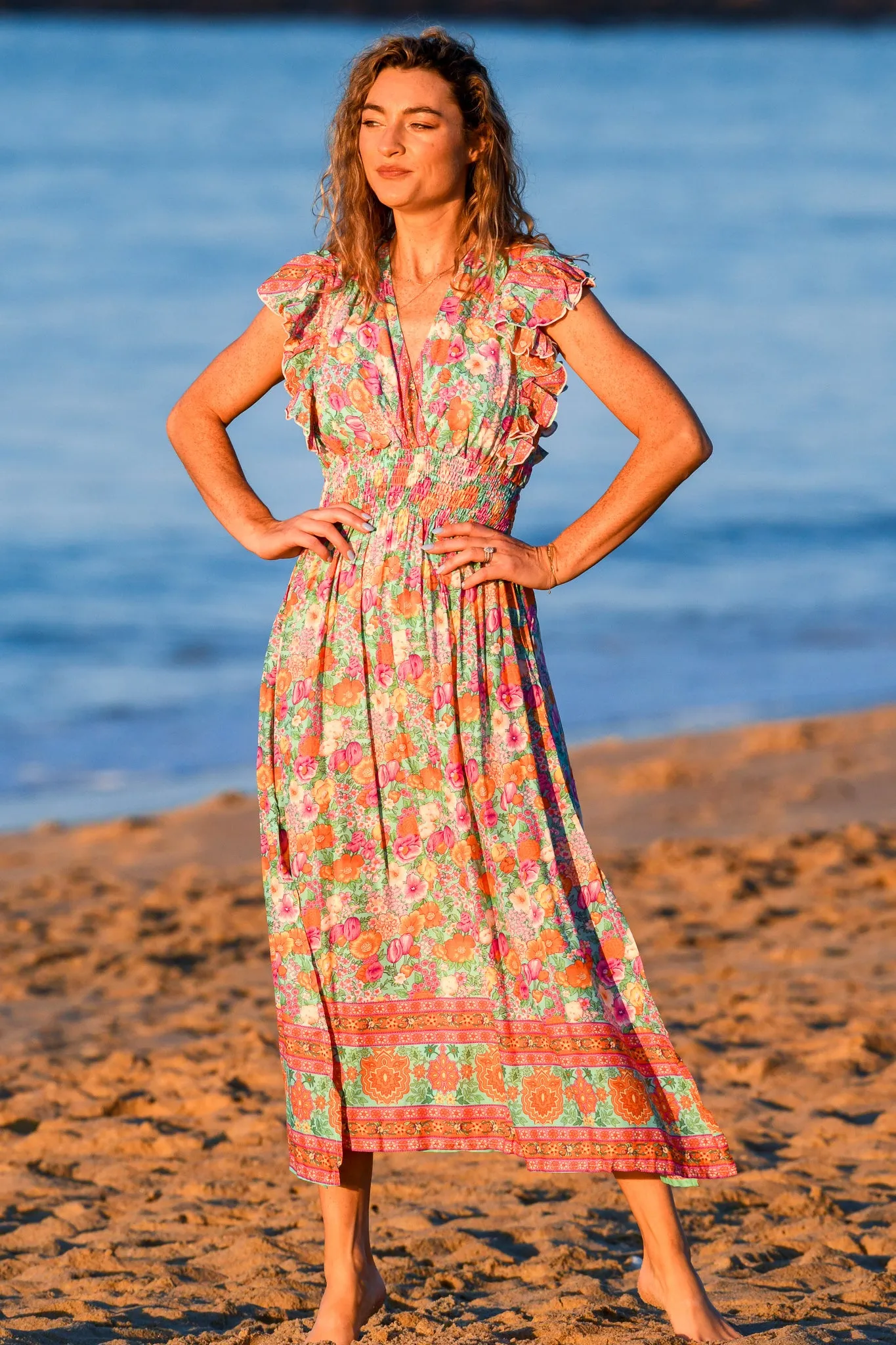 Oahu Dress / Julep Floral