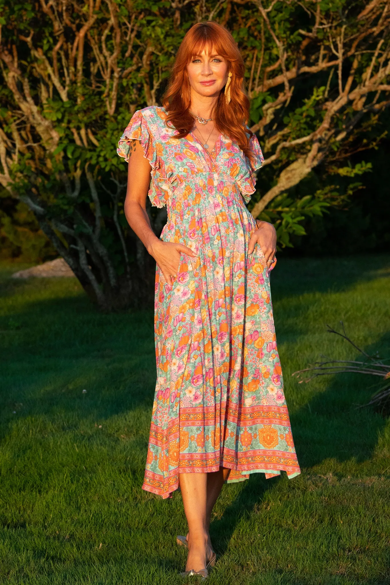 Oahu Dress / Julep Floral