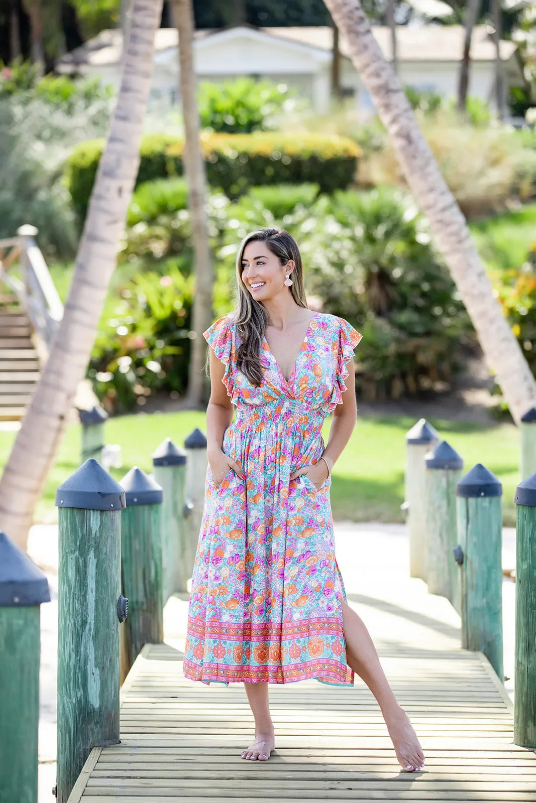 Oahu Dress / Julep Floral