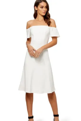 OFF SHOULDER DRESS by Kookai