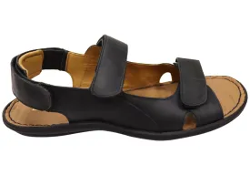 Opananken Miles Mens Comfortable Leather Adjustable Sandals