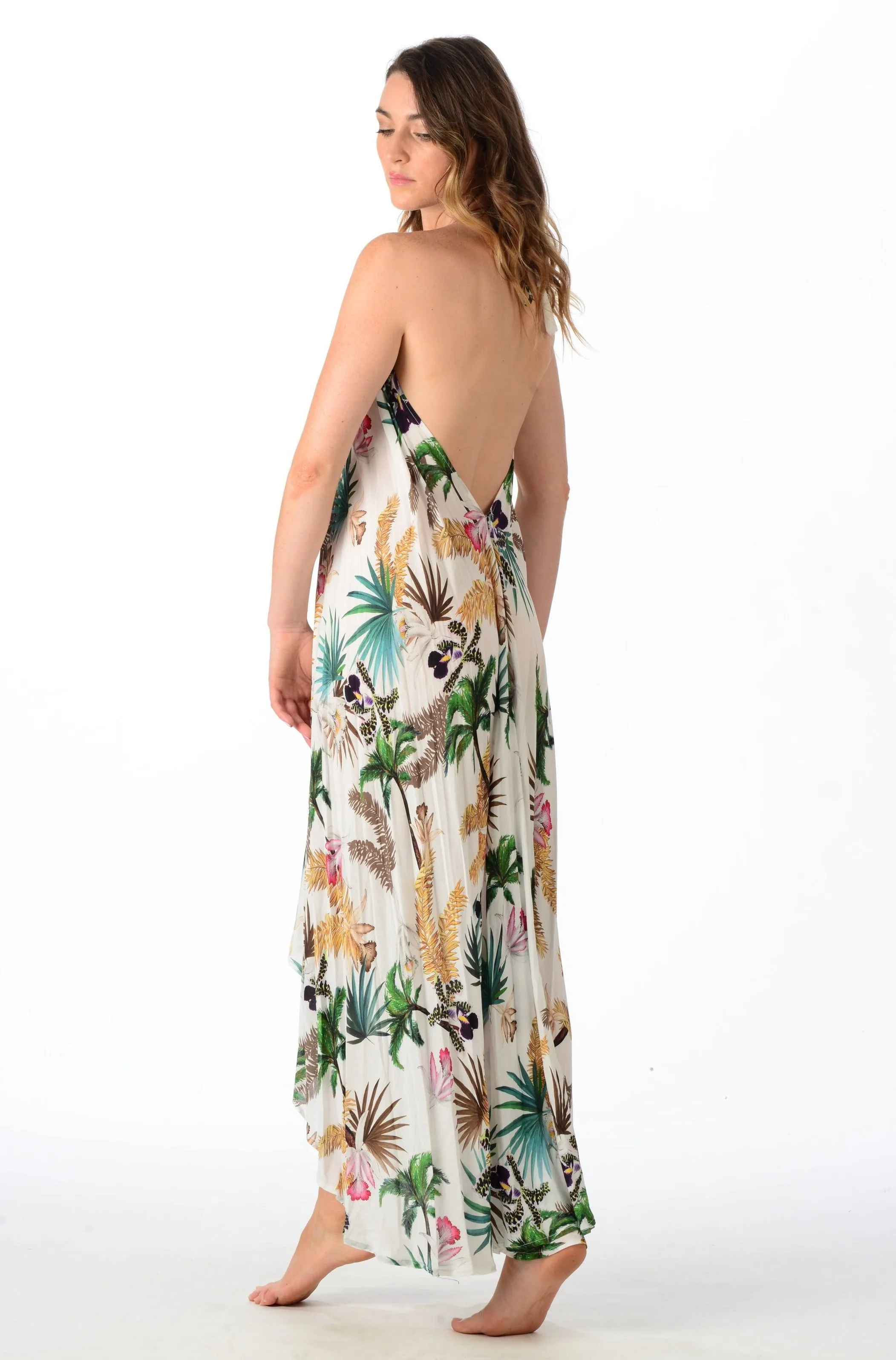 Paradise Dress / White Orchid