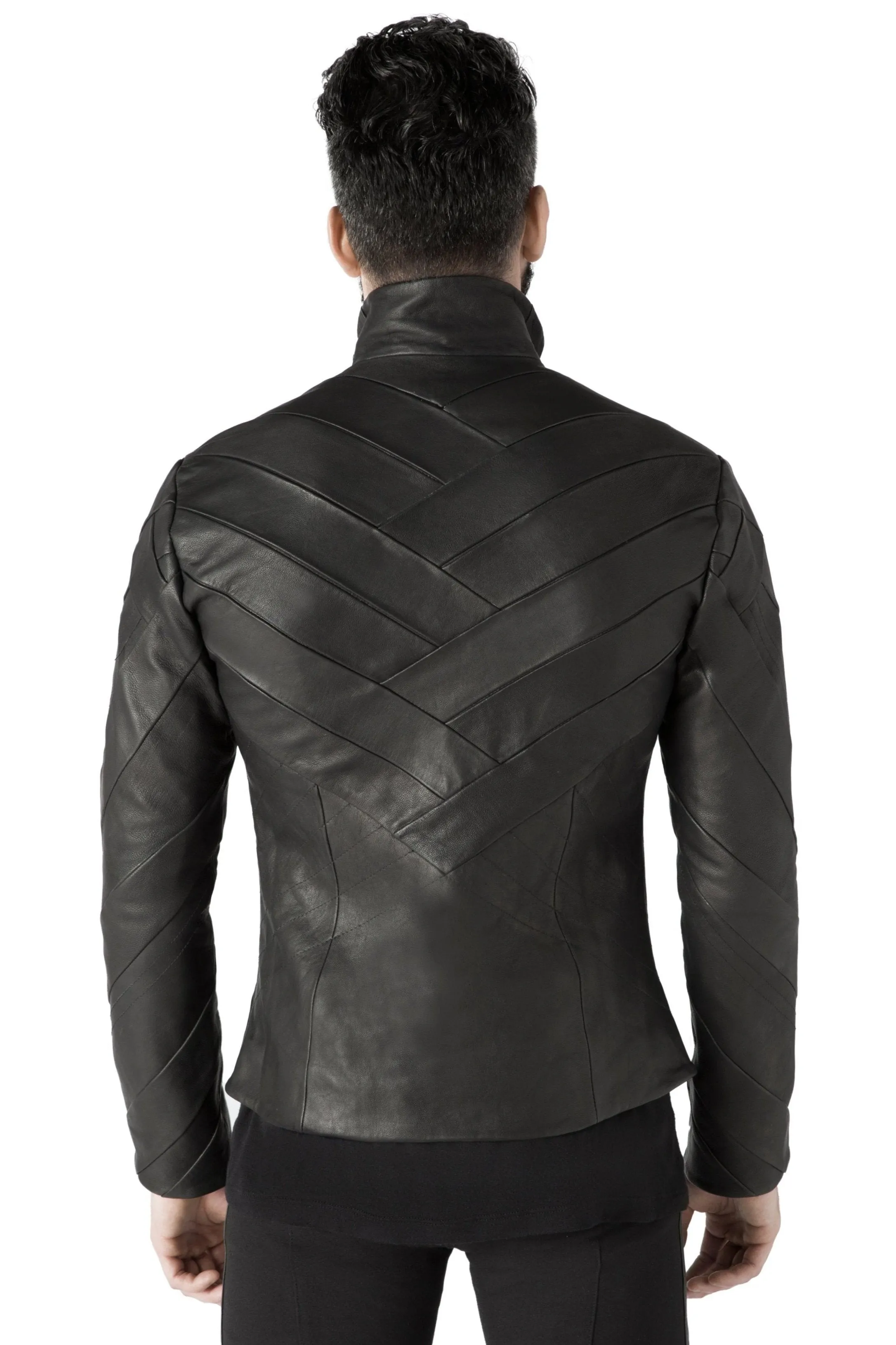 Parallax Men's Leather Jacket