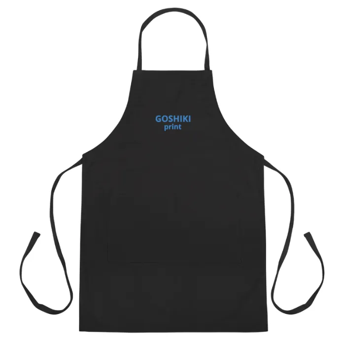 Personalized Apron Embroidery (Long) 1 Color