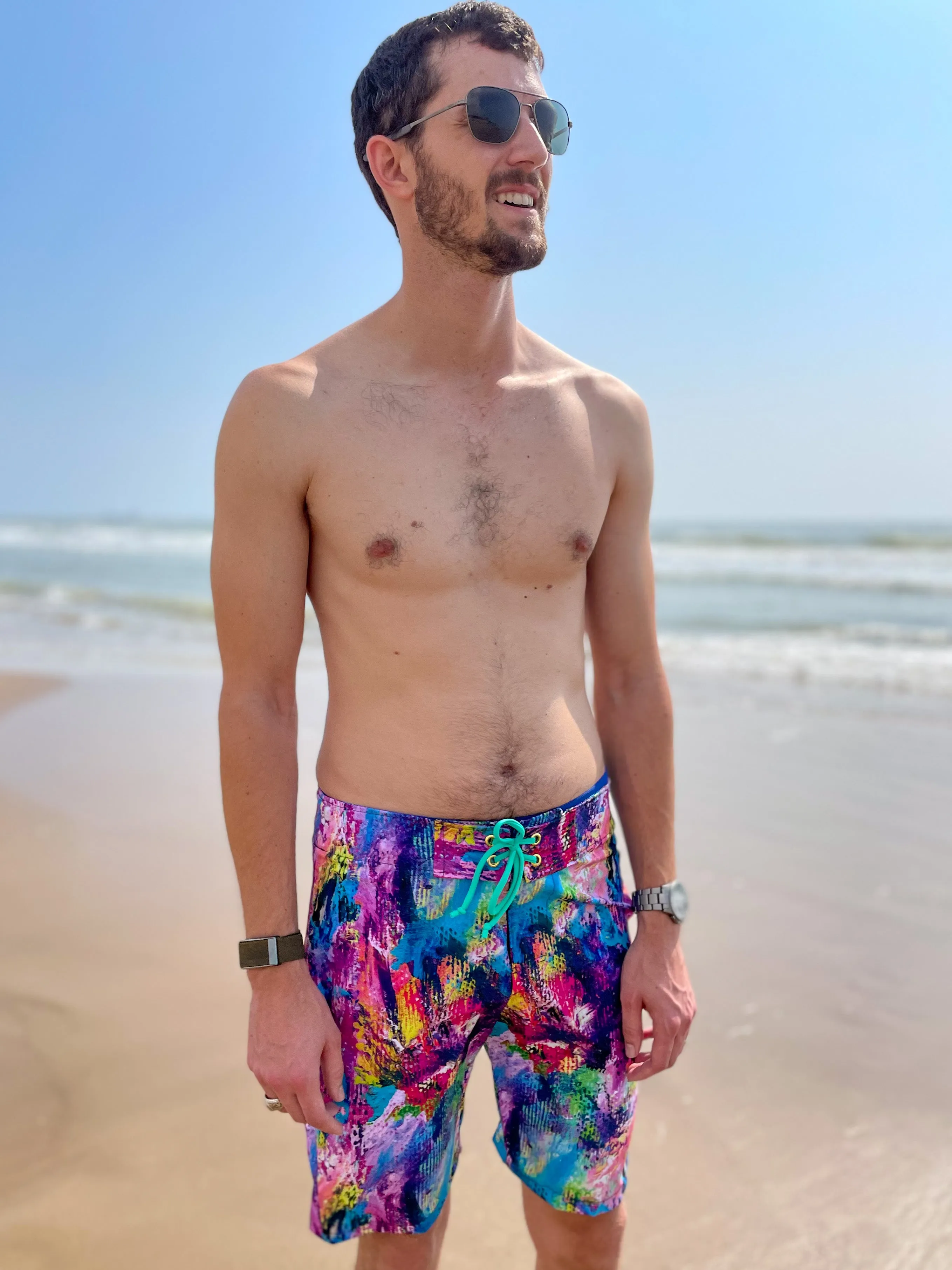 Solana Board Shorts PDF Pattern Sizes B - K