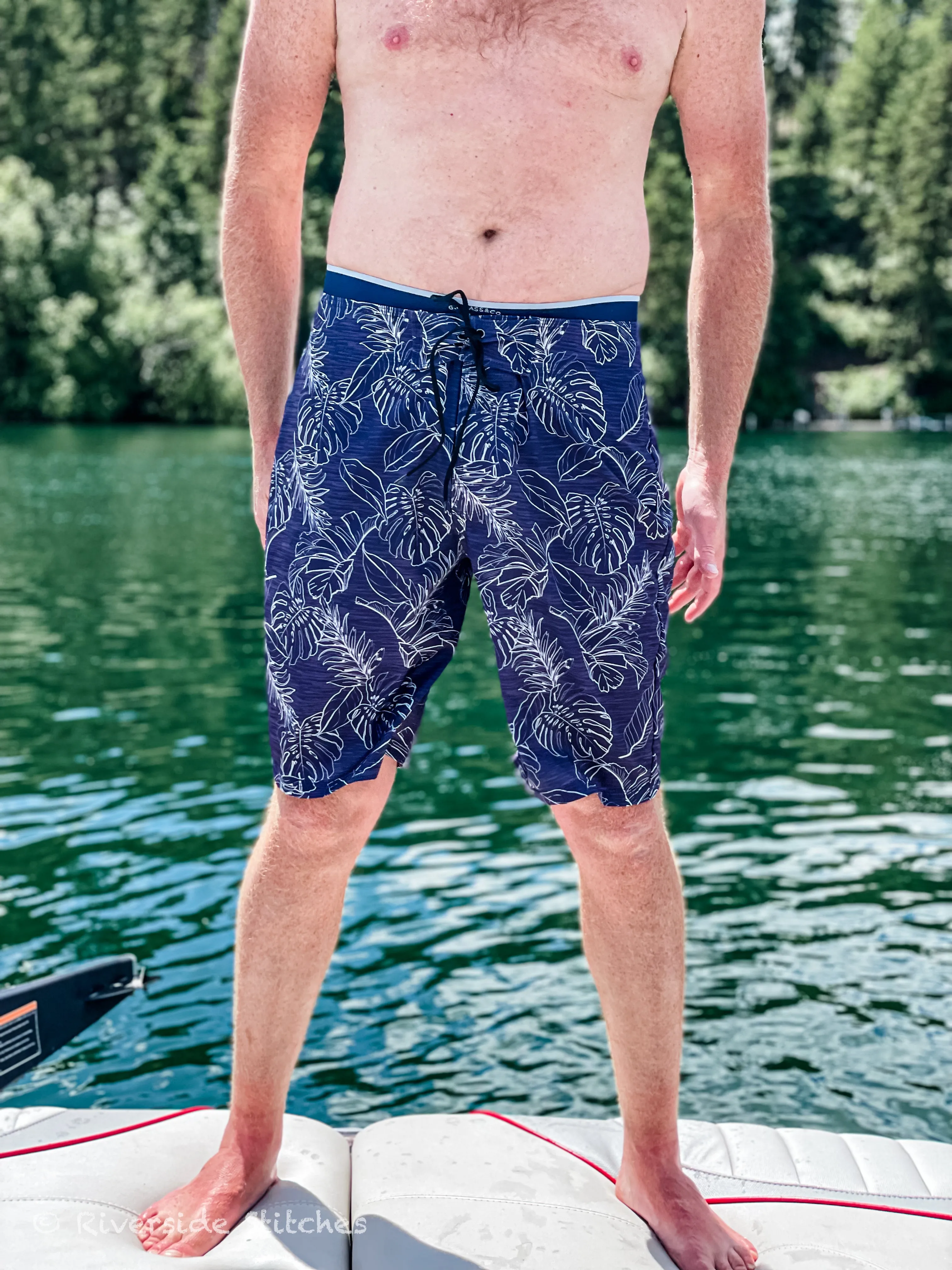 Solana Board Shorts PDF Pattern Sizes B - K