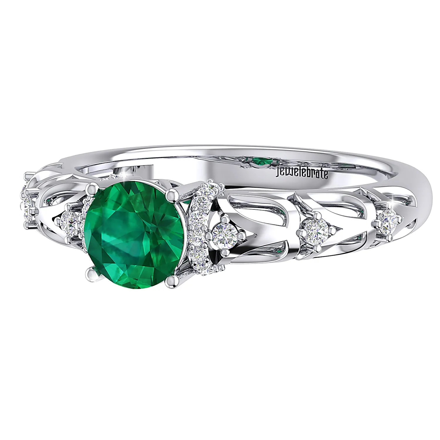 THE VIBRANT EMERALD RING