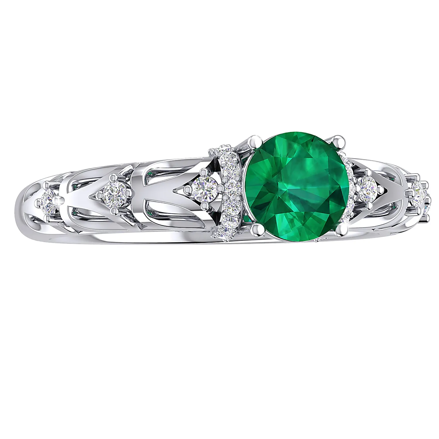 THE VIBRANT EMERALD RING