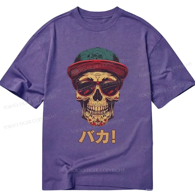 Tokyo-Tiger Fashion Skull Japanese Classic T-Shirt