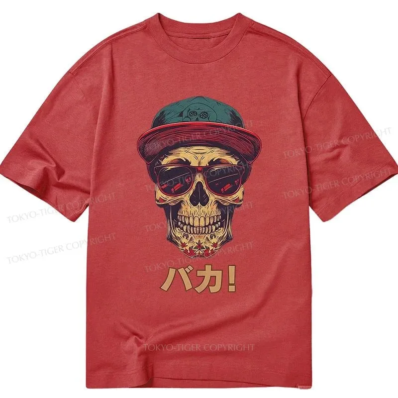 Tokyo-Tiger Fashion Skull Japanese Classic T-Shirt