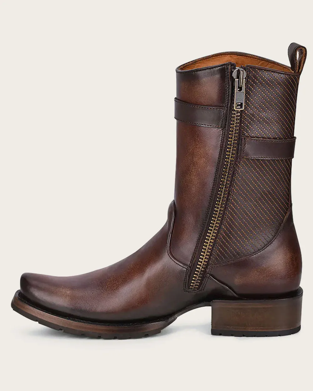 Urban casual look brown boot