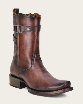 Urban casual look brown boot