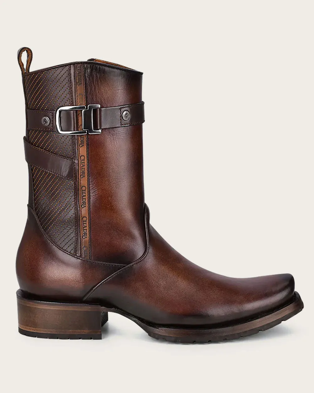 Urban casual look brown boot