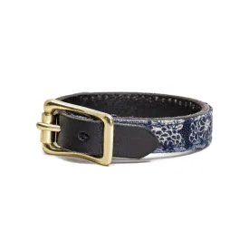 Vintage Fabric x Genuine Leather Combination Bracelet