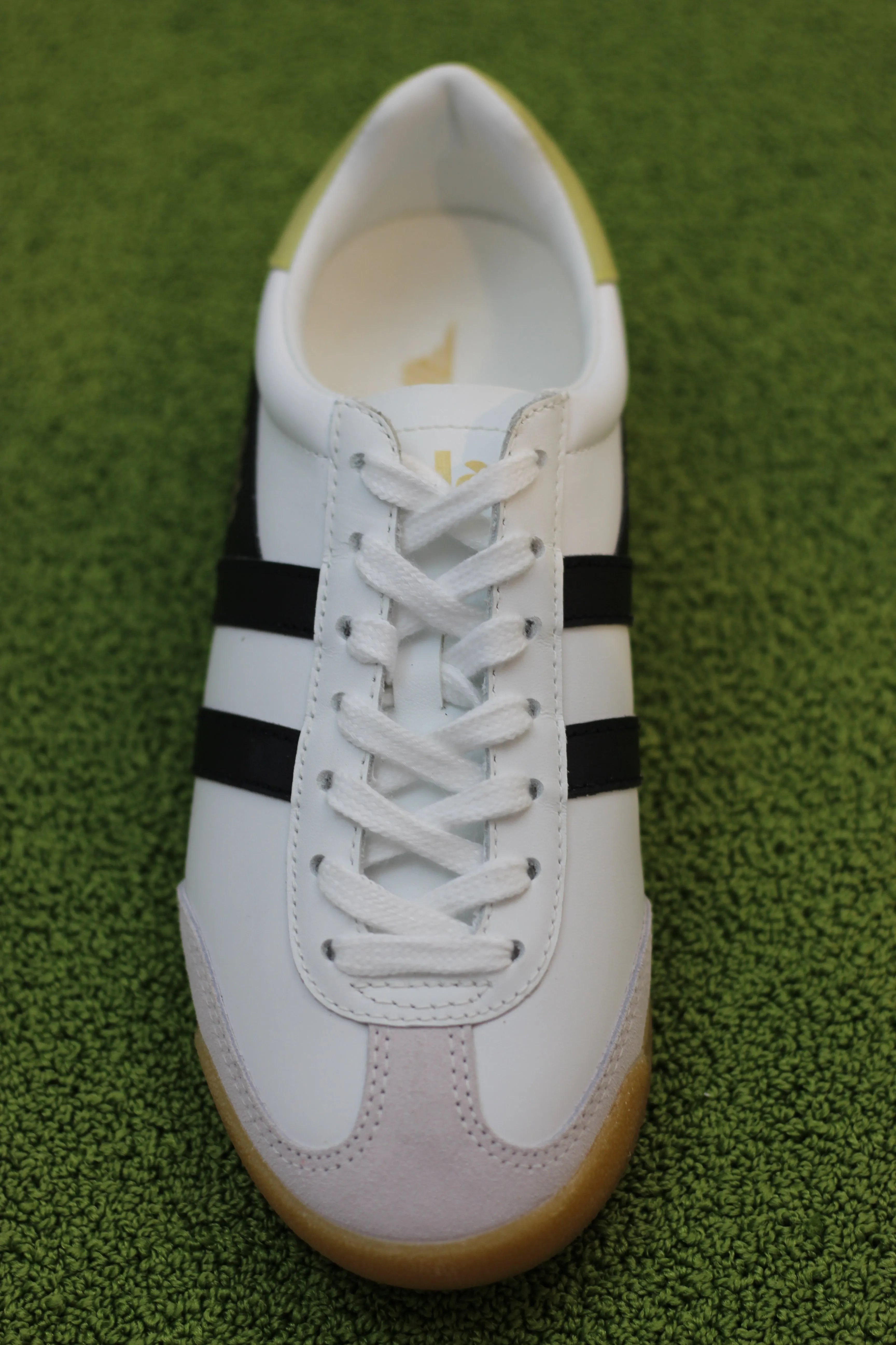 Women's Torpedo Sneaker - White/Black/Lemon